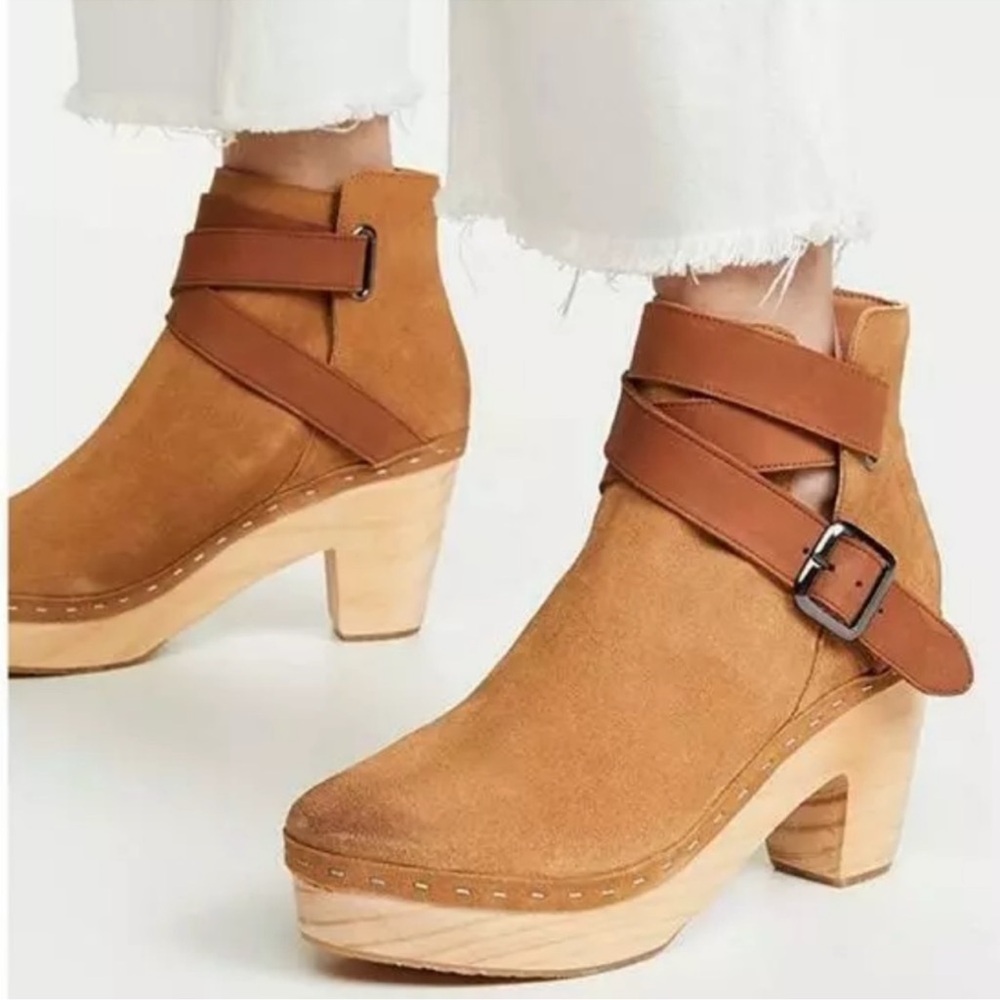 Free People Bungalow Clog Boots - Picture 2 of 12